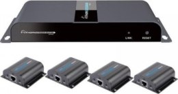 Techly 028191 Extender Splitter HDMI 1x4 1080p 60Hz po skrętce Cat6, do 40m