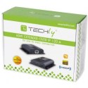 Techly 360899 Extender HDMI 1080p 60Hz HDBitT do 120m po skrętce Cat6, IR
