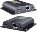 Techly 361865 Odbiornik do extendera HDMI 1080p 60Hz HDBitT do 120m po skrętce Cat6, IR