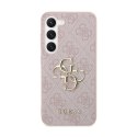Guess 4G Big Metal Logo - Etui Samsung Galaxy S24+ (różowy)