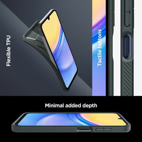 Spigen Liquid Air - Etui do Samsung Galaxy A15 4G/5G (Abyss Green) Spigen Liquid Air - Etui do Samsung Galaxy A15 4G/5G (Abyss Green)
