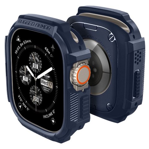Spigen Rugged Armor - Obudowa do Apple Watch Ultra 1/2 49 mm (Navy Blue) Spigen Rugged Armor - Obudowa do Apple Watch Ultra 1/2 49 mm (Navy Blue)