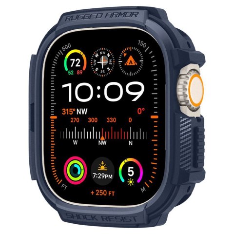 Spigen Rugged Armor - Obudowa do Apple Watch Ultra 1/2 49 mm (Navy Blue) Spigen Rugged Armor - Obudowa do Apple Watch Ultra 1/2 49 mm (Navy Blue)
