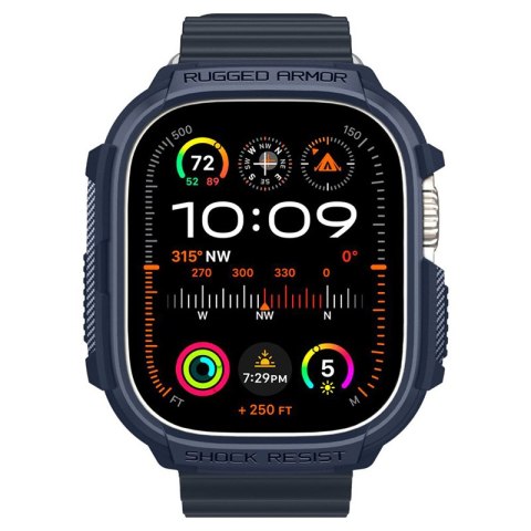 Spigen Rugged Armor - Obudowa do Apple Watch Ultra 1/2 49 mm (Navy Blue) Spigen Rugged Armor - Obudowa do Apple Watch Ultra 1/2 49 mm (Navy Blue)