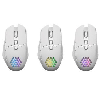 DEFENDER MYSZ GM-514 GLORY OPTIC RF RGB 3200DPI 7P BIAŁA 52513 DEFENDER MYSZ GM-514 GLORY OPTIC RF RGB 3200DPI 7P BIAŁA 52513