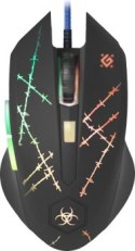 DEFENDER MYSZ PRZEWODOWA FORCED GM-020L 800/1800/2400/3200 DPI 6P + PODKŁADKA + GRA 52020