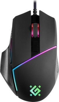 DEFENDER MYSZ PRZEWODOWA GAMINGOWA WARFAME GM-880L OPTIC 12800 DPI 8P PODŚWIETLENIE RGB 52880