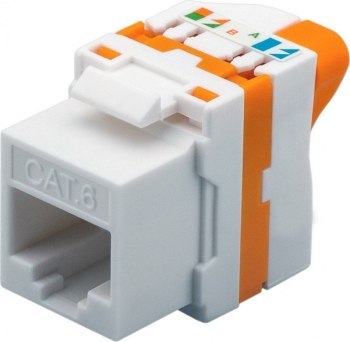 Techly 028573 Keystone RJ45 UTP Cat6 samozaciskowy, do PoE Techly 028573 Keystone RJ45 UTP Cat6 samozaciskowy, do PoE