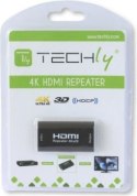 Techly 100501 Extender Sygnału / wzmacniacz 4K HDMI, do 40m