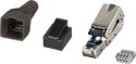 Techly 101911 Wtyk modularny RJ45 Cat6a 10G beznarzędziowy, STP