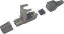 Techly 101911 Wtyk modularny RJ45 Cat6a 10G beznarzędziowy, STP