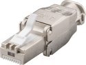 Techly 105872 Wtyk modularny RJ45 Cat6a 10G beznarzędziowy, STP