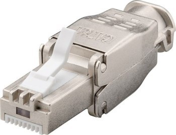 Techly 105872 Wtyk modularny RJ45 Cat6a 10G beznarzędziowy, STP Techly 105872 Wtyk modularny RJ45 Cat6a 10G beznarzędziowy, STP