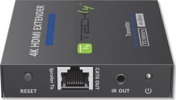 Techly 364187 Extender HDMI po skrętce Cat6/6a/7, 4K 60Hz, Zero Latecy, IR, do 70m Techly 364187 Extender HDMI po skrętce Cat6/6a/7, 4K 60Hz, Zero Latecy, IR, do 70m