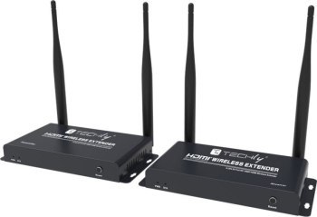 Techly 365610 Bezprzewodowy Extender HDMI Full HD 1080p 60Hz, 5.8GHz, do 200m Techly 365610 Bezprzewodowy Extender HDMI Full HD 1080p 60Hz, 5.8GHz, do 200m
