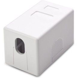 Techly 366327 Obudowa natynkowa na 1 moduł Keystone RJ45 lub RJ11/12