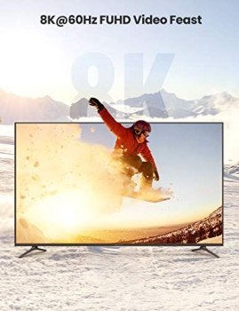 UGREEN HD135 Kabel HDMI 2.1, 8K 60Hz, 1m (czarny) UGREEN HD135 Kabel HDMI 2.1, 8K 60Hz, 1m (czarny)