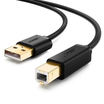 UGREEN KABEL USB 2.0 A/B DO DRUKARKI 3M POZŁACANY UGREEN KABEL USB 2.0 A/B DO DRUKARKI 3M POZŁACANY