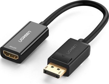 UGREEN MM137 DisplayPort (męski) - HDMI (żeński), 4K (czarny) UGREEN MM137 DisplayPort (męski) - HDMI (żeński), 4K (czarny)