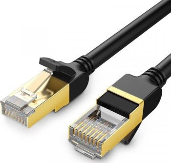 UGREEN NW107 Ethernet RJ45, Cat.7, STP, 0.5m (czarny) UGREEN NW107 Ethernet RJ45, Cat.7, STP, 0.5m (czarny)