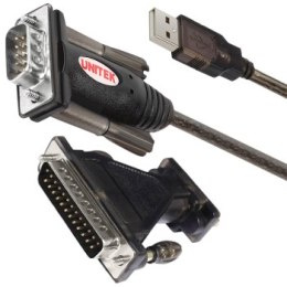 UNITEK ADAPTER KONW. USB 1XRS-232 DB9F/DB25M