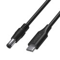 UNITEK KABEL ZASILAJĄCY DO LAPTOPA 65W USB-C - DC5 5MM 1 8M