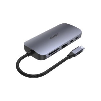 Unitek Hub N9+ USB-C HDMI, PD 100W, czytnik kart Unitek Hub N9+ USB-C HDMI, PD 100W, czytnik kart