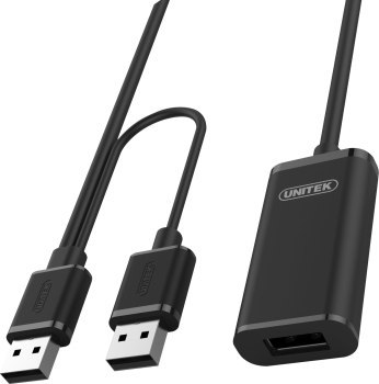 Unitek USB 5.0m czarny Unitek USB 5.0m czarny