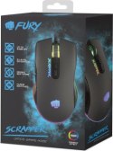 FURY MYSZ DLA GRACZY SCRAPPER 6400DPI RGB NFU-1699