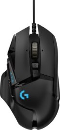Mysz Logitech G502 Hero 910-005470 (optyczna; 16000 DPI; kolor czarny)
