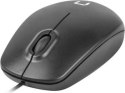 Mysz NATEC Hawk NMY-1185 (laserowa; 1000 DPI; kolor czarny