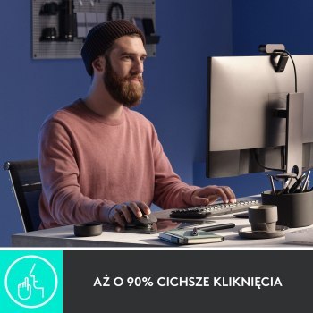 Mysz bezprzewodowa Logitech MX MASTER 3s grafitowa 910-006559 Mysz bezprzewodowa Logitech MX MASTER 3s grafitowa 910-006559