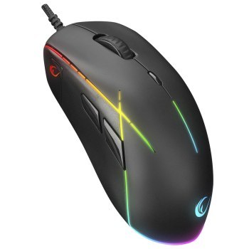 Rampage Mysz GEAR-X 6400DPI RGB Macro 9 przycisków Rampage Mysz GEAR-X 6400DPI RGB Macro 9 przycisków