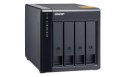 Qnap TL-D400S 4-bay tower expansion unit (with QXP-400eS-A1164 PCI host card and 1 SFF-8088 to SFF-8088 external cables)