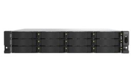 Qnap TS-h1277AXU-RP-R5-16G 2U 12 x 3.5 SATA AMD Ryzen Pro 7645 6/12 16 GB UDIMM DDR5 non-ECC (max. 128GB ) 2 x 2.5 GbE + 2 x 10G