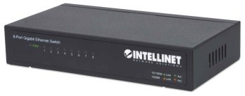 INTELLINET SWITCH GIGABIT 8X 10/100/1000 MBPS RJ45 DESKTOP METALOWY 530347 INTELLINET SWITCH GIGABIT 8X 10/100/1000 MBPS RJ45 DESKTOP METALOWY 530347