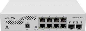 MikroTik CSS610-8G-2S+IN Switch |8x 1000Mb/s 2xSFP+ MikroTik CSS610-8G-2S+IN Switch |8x 1000Mb/s 2xSFP+