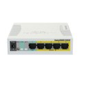 MikroTik RB260GSP Switch CSS106-1G-4P-1S 5x RJ