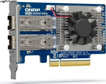 Qnap QXG-25G2SF-E810 2x SFP28 25Gb low-profile PCIe Gen4 x8 Qnap QXG-25G2SF-E810 2x SFP28 25Gb low-profile PCIe Gen4 x8