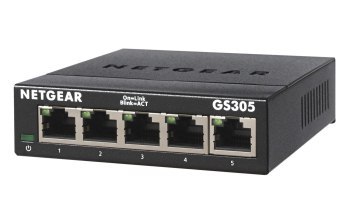 Switch NETGEAR GS305-300PES (5x 10/100/1000Mbps) Switch NETGEAR GS305-300PES (5x 10/100/1000Mbps)