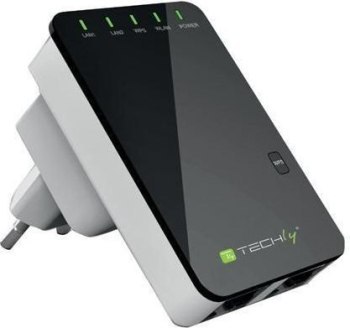 Techly 301078 Wireless mini router / wzmacniacz sygnału 802.11n 300Mb/s, dogniazdkowy Techly 301078 Wireless mini router / wzmacniacz sygnału 802.11n 300Mb/s, dogniazdkowy