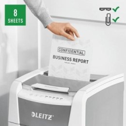 Niszczarka Leitz IQ AutoFeed 100 P4 100 kartek 34 l kosz