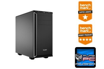 Be quiet! Pure Base 600, czarno-srebrna Be quiet! Pure Base 600, czarno-srebrna