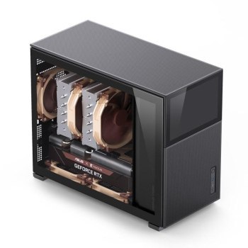 Jonsbo D31 MESH Screen Micro-ATX Gehäuse Tempered Glass - schwarz Jonsbo D31 MESH Screen Micro-ATX Gehäuse Tempered Glass - schwarz