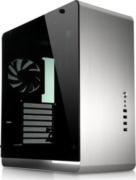 Jonsbo UMX4 Midi-Tower, Tempered Glass - srebrna
