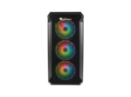 Obudowa NATEC Genesis Irid 503 ARGB NPC-1559 (Micro ATX Mini ITX; kolor czarny)