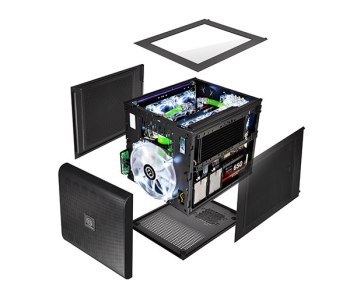Obudowa Thermaltake Core V21 CA-1D5-00S1WN-00 (Micro ATX Mini ITX; kolor czarny) Obudowa Thermaltake Core V21 CA-1D5-00S1WN-00 (Micro ATX Mini ITX; kolor czarny)