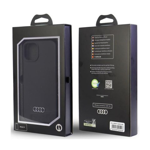 Audi Silicone Case - Etui iPhone 11 (Czarny) Audi Silicone Case - Etui iPhone 11 (Czarny)
