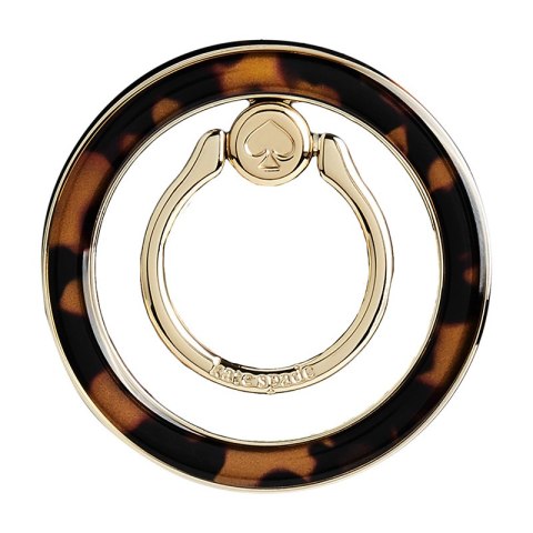 Kate Spade New York Magnetic Ring Stand - Uchwyt MagSafe na palec z funkcją podstawki (Tortoiseshell) Kate Spade New York Magnetic Ring Stand - Uchwyt MagSafe na palec z funkcją podstawki (Tortoiseshell)