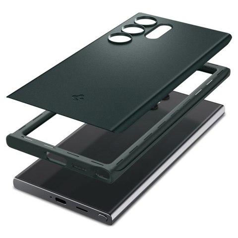 Spigen Thin Fit - Etui do Samsung Galaxy S24 Ultra (Abyss Green) Spigen Thin Fit - Etui do Samsung Galaxy S24 Ultra (Abyss Green)